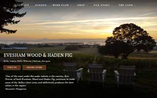 Evesham Wood Vineyard & Winery website