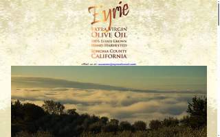 Eyrie Olive Oil Co. website