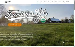 Farming is Life, LLC website