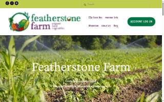 Featherstone Fruits and Vegetables, LLC DBA Featherstone Farm website