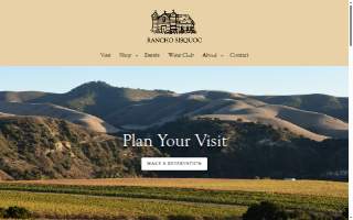 Flood Ranch Company dba Rancho Sisquoc website