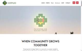 Flowering Sun Farm and Center LLC dba Flowering Sun Ecology Center website