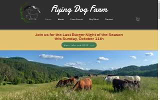 Flying Dog Farm LLC website