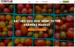 Flying Plow Farm website