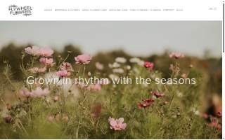 Flywheel Flowers website