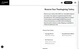 Foothill Farms of Cuyama LLC dba SZ Ranch website