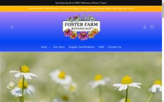 Foster Farm Botanicals, LLC website