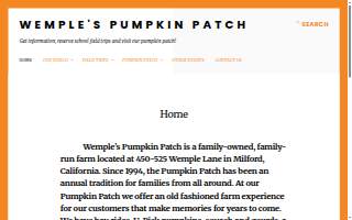 Fred Wemple Ranch website