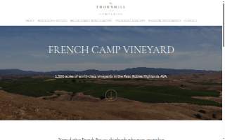 French Camp Vineyards website