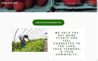 Frinklepod Farm website