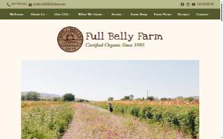 Full Belly Farm Inc. website