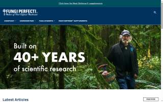 Fungi Perfecti LLC website