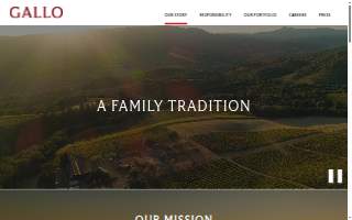 Gallo Vineyards dba GALLO - Monte Rosso Ranch website
