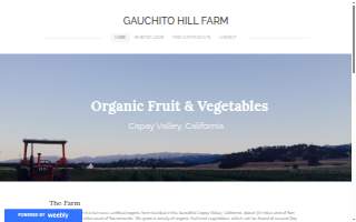 Gauchito Hill Farm website