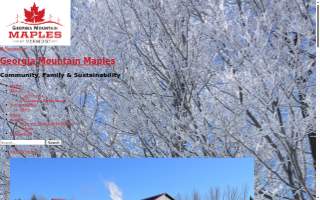 GEORGIA MOUNTAIN MAPLES LLC. website