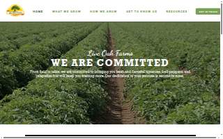 Giampaoli Farms, Inc. dba Live Oak Farms website