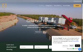 GLF Management Company dba GLF7 Brannon Avenue dba Gold Leaf Farming website