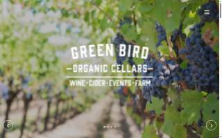 Gourmet Organic Products LLC DBA Green Bird Cellars website