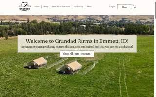 Grandad Farms LLC website