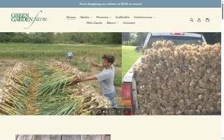 Green Garden Farm website