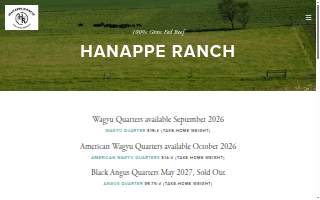 Hanappe Ranch website