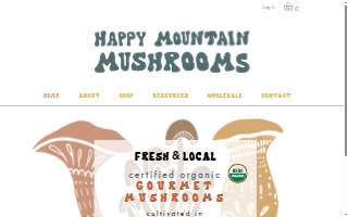 Happy Mountain Mushrooms, LLC dba Happy Mountain Mushrooms website