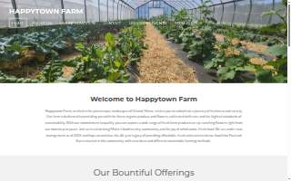 Happytown Farm website