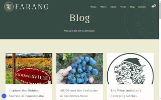Harmony School Vineyard website