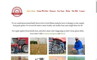 Harold and Ross Wilken, Tim Vaske DBA Janie's Farm Organics website