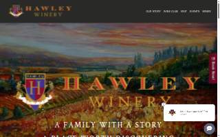 Hawley Vineyards website