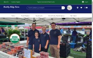 Healthy Ridge Farm LLC website