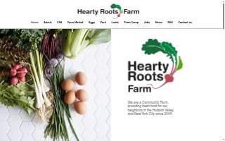 Hearty Roots Community Farm Ltd website