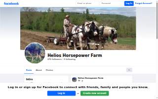 Helios Horsepower Farm website