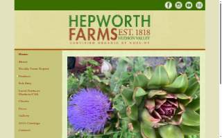 Hepworth Farms website