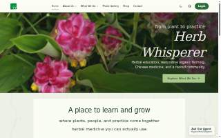 Herb Whisperer Inc. website