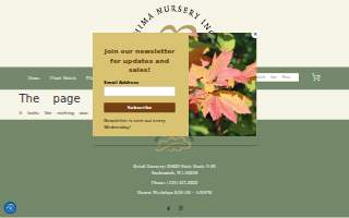 Hima Nursery Inc. dba Hima Farms website