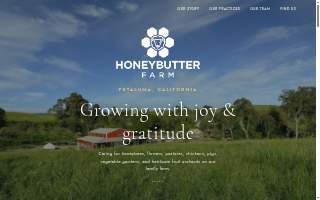 Honeybutter Farm, LLC website