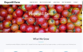 Hopestill Farm website