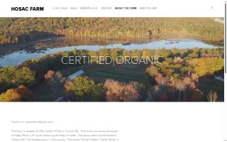 Hosac Farm website