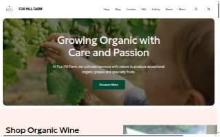 Hulee Holdings LLC dba Fox Hill Farm website
