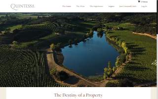 Huneeus Vintners, LLC. dba Quintessa Winery website