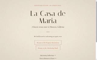 Immaculate Heart Community dba La Casa de Maria website