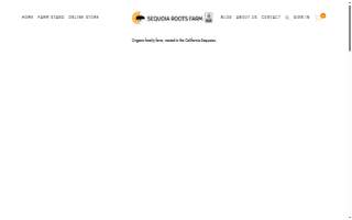 Integrated Ecology Farm, LLC dba Sequoia Roots Farm website
