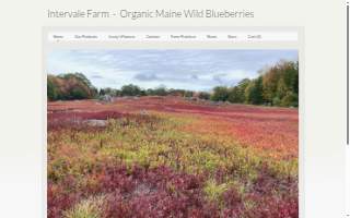 Intervale Farm website