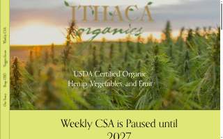 Ithaca Organics LLC website