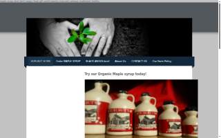 Andy & Elisha Hurlbut DBA Hurlbut's Maple Products website