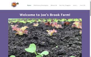 Joe's Brook Farm DBA N/A website