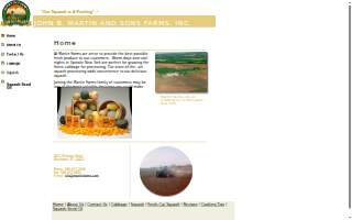 John B. Martin and Sons Farms, Inc. website