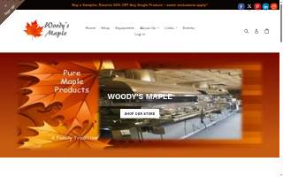 Joshua & Jessica Whitford - Woody's Maple website