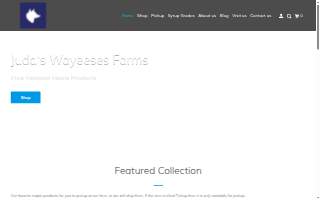Judds Wayeeses Farms website